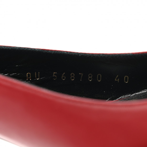 SAINT LAURENT Calfskin Studded Charlotte 55 Slingback Pumps