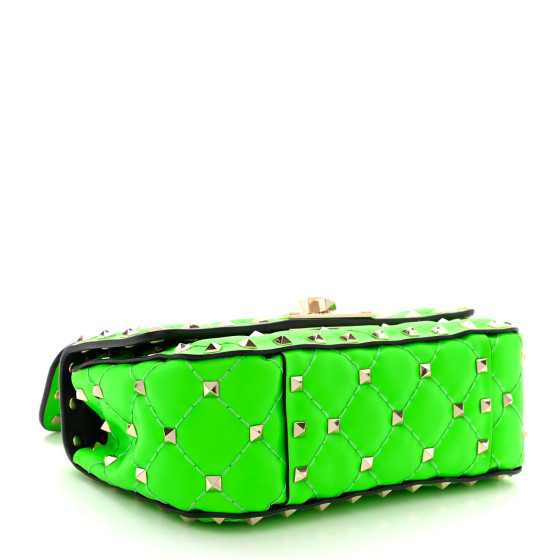 VALENTINO GARAVANI Calfskin Mini Rockstud Spike Shoulder Bag