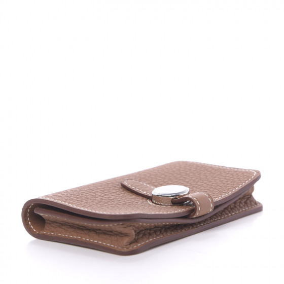 ＼＼関税、送料無料／／ Hermes Dogon Card Holder/ Gold HERMES Togo Dogon Card Case Key Holder Gold 652942