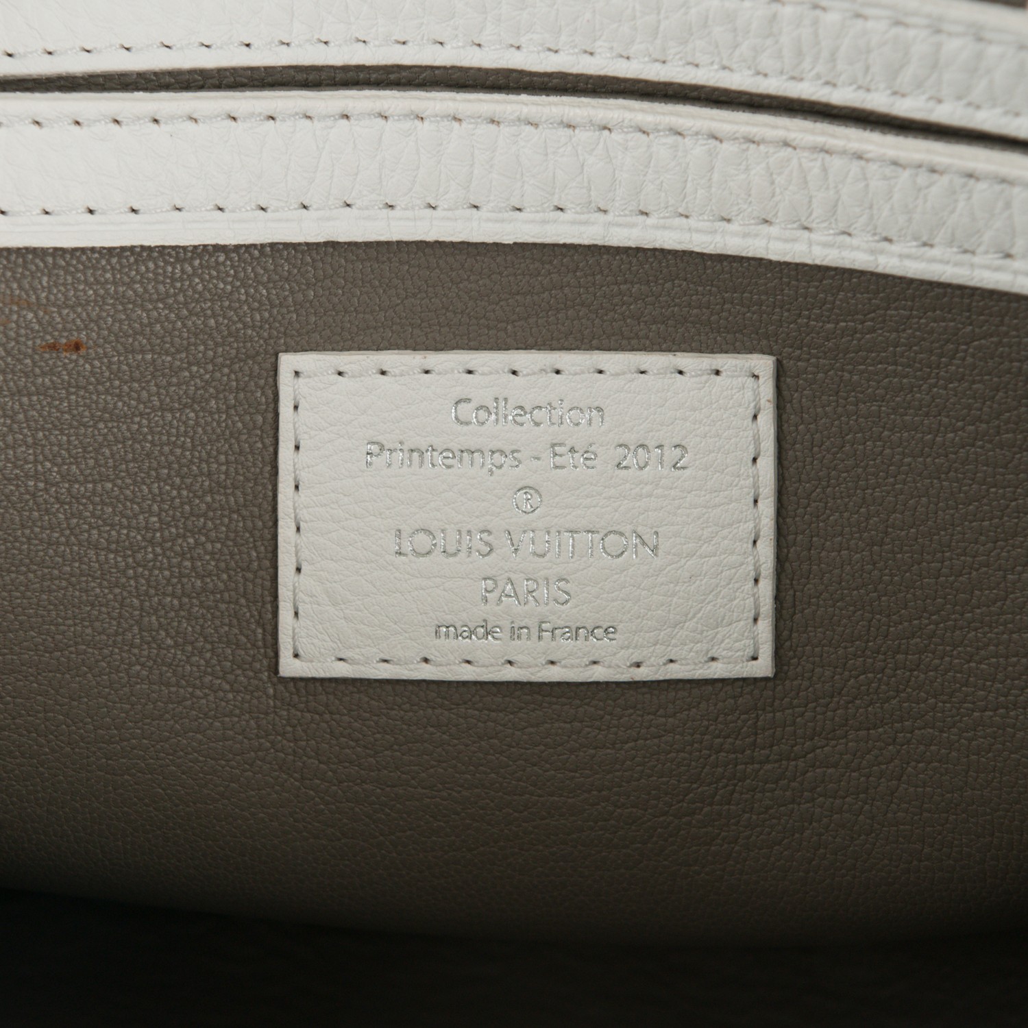 LOUIS VUITTON Monogram Bouclettes Speedy Round Perle 177744