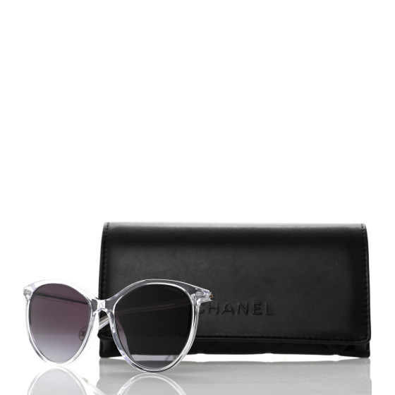 CHANEL Acetate Pantos Cat Eye Sunglasses 5448-A 1276200