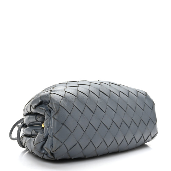 BOTTEGA VENETA Nappa Intrecciato The Mini Pouch Thunder