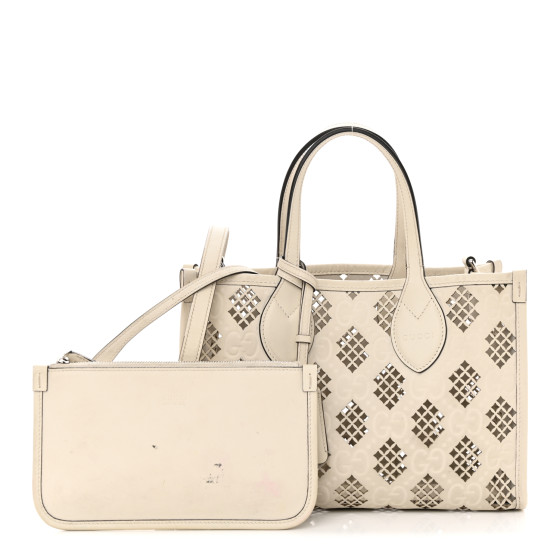 【関税送料込】GUCCI Ophidia Tote Handbag White トートバッグ Ophidia large tote bag in beige and white GG Supreme | GUCCI® US