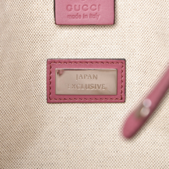 GUCCI Monogram Medium Twins Tote Pink 378783 | FASHIONPHILE