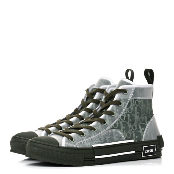 CHRISTIAN DIOR Technical Canvas Oblique Mens B23 High Top