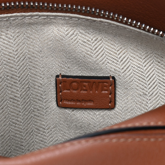 LOEWE Calfskin Mini Puzzle Bag Tan 895374 | FASHIONPHILE