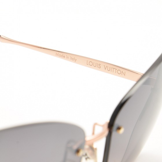 LOUIS VUITTON sunglasses モノグラム リリー 付属品 LOUIS VUITTON Lily Strass Sunglasses Z0640U Light Umber