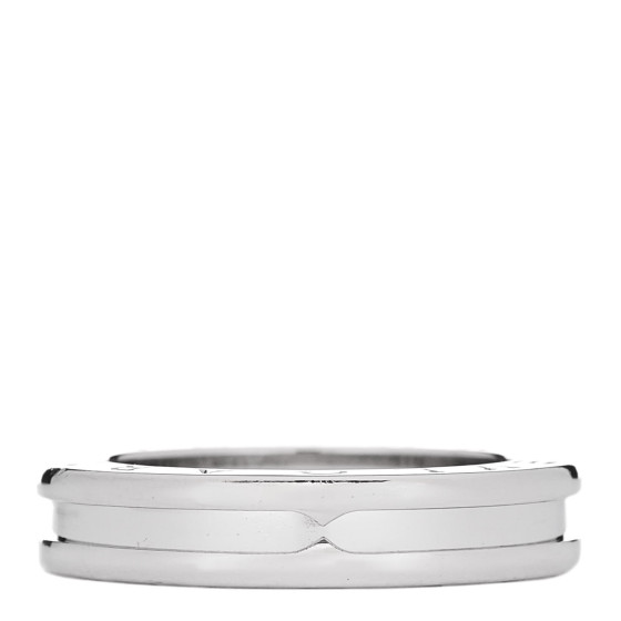BULGARI 18K White Gold B.Zero1 One-Band Ring 54 7 1644940