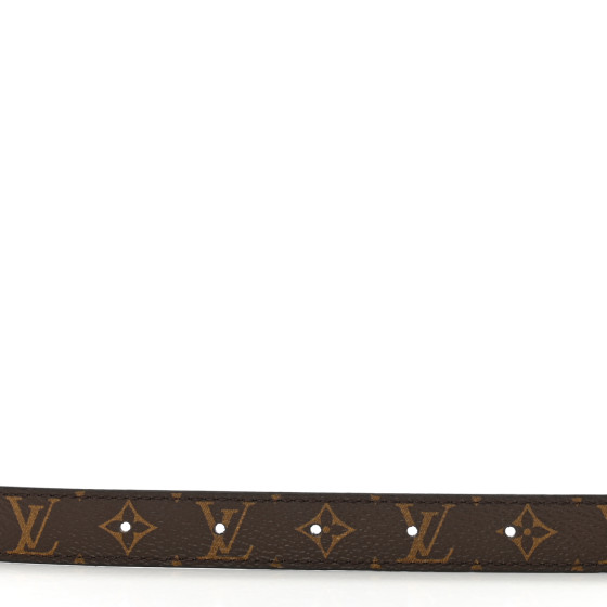 LOUIS VUITTON Monogram 20MM LV Circle Prime Reversible Belt