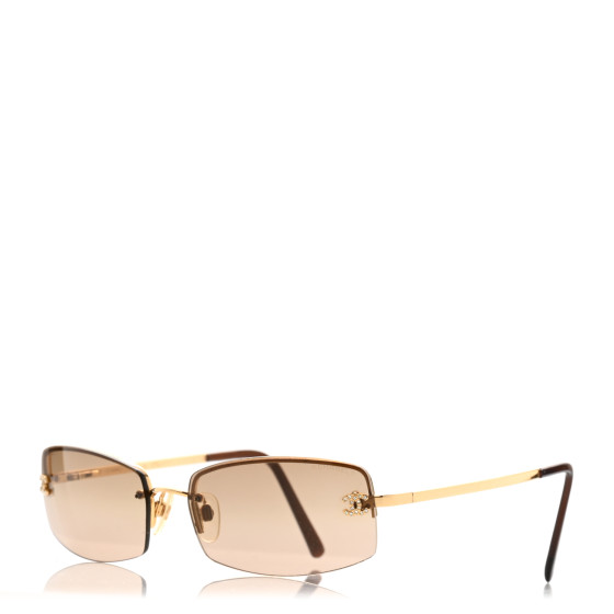 CHANEL サングラス 4093-B made in Italy 希少！CHANELサングラス 4093-B ラインストーン ココマーク！