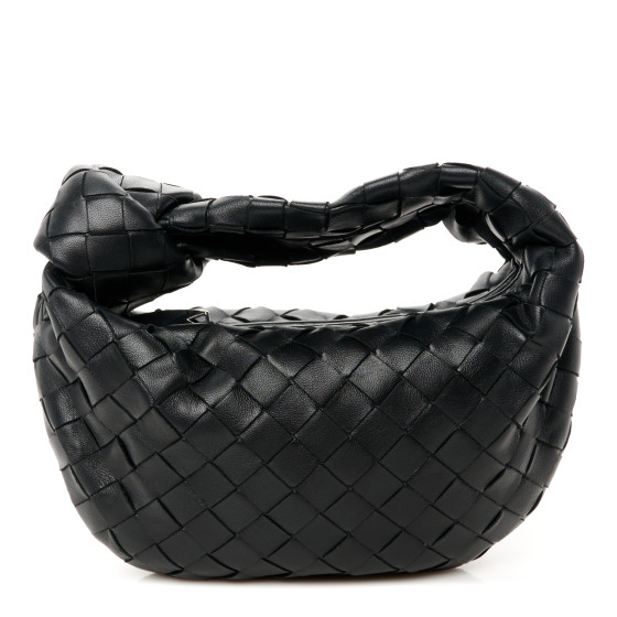 ハンドバッグ BOTTEGA VENETA JODIE MINI HANDBAG IN INTRECCIATO NAPPA BOTTEGA VENETA Nappa Intrecciato Mini Jodie Black 1648808