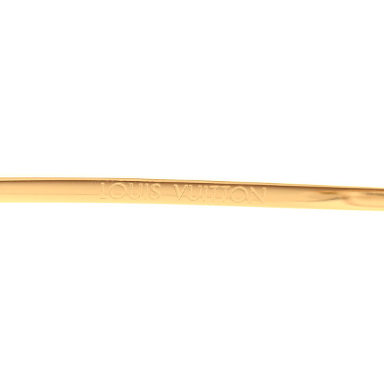 【最終価格】LOUIS VUITTONサングラス グリース・マスク/Z1469U LOUIS VUITTON Grease Mask Sunglasses Z1469U Gold 1083740