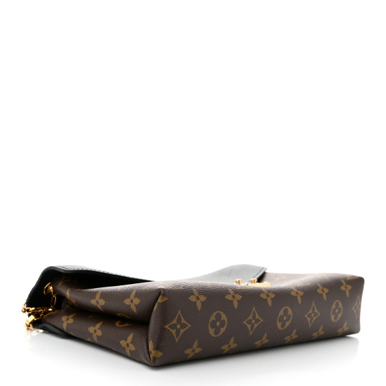LOUIS VUITTON Monogram Pallas Chain Black 1647681 | FASHIONPHILE
