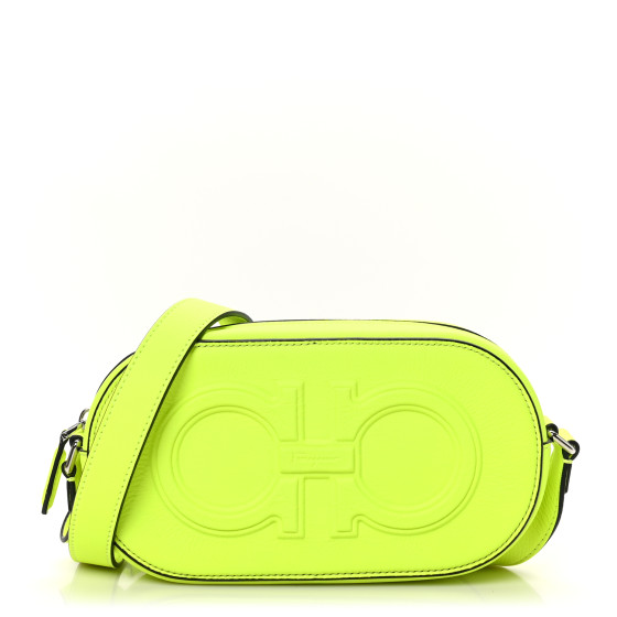 【FERRAGAMO】CROSSBODY BAG Salvatore Ferragamo Gancini Studio Bucket Bag Crossbody