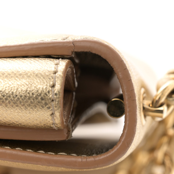 SALVATORE FERRAGAMO Printed Calfskin Ginny Crossbody Bag