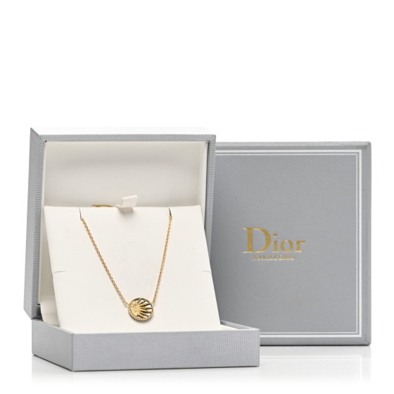 Christian Dior gold pendant ネックレス Christian Dior Necklace Pendant Gold – AMORE Vintage Tokyo