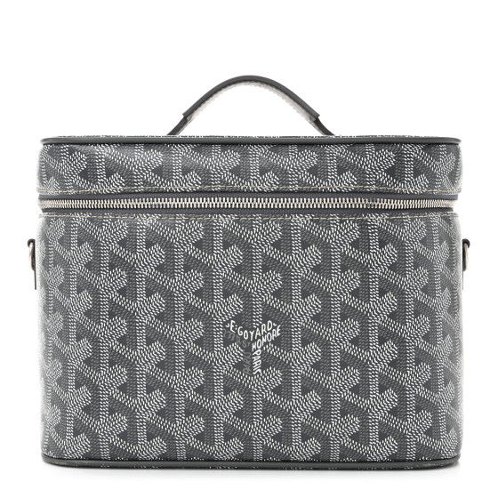 希少品◆入手困難♪【GOYARD】ミューズ Muse バニティケース 3色 GOYARD Goyardine Muse Vanity Case Grey 1652613 | FASHIONPHILE
