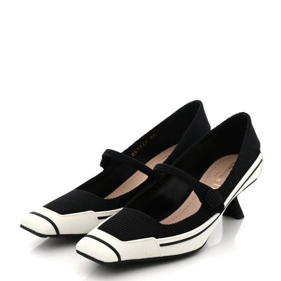 CHRISTIAN DIOR Technical Canvas Rubber D-Motion 55mm Pumps
