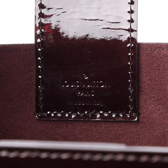 LOUIS VUITTON Vernis Long Beach MM Amarante 269512