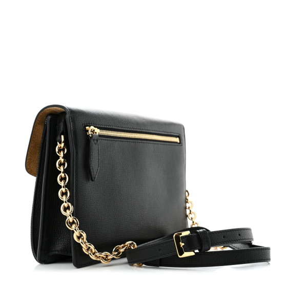 Burberry正規品/関税送料込み BABY MACKEN クロスバック Burberry Macken House Check / Camel Calfskin Leather Baby