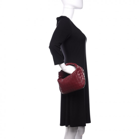 ショルダーバッグ・ポシェット BOTTEGA VENETA Burgundy Nappa Leather Mini Jodie Handbag Bottega Veneta | Bags | Bottega Veneta Women Burgundy Nappa