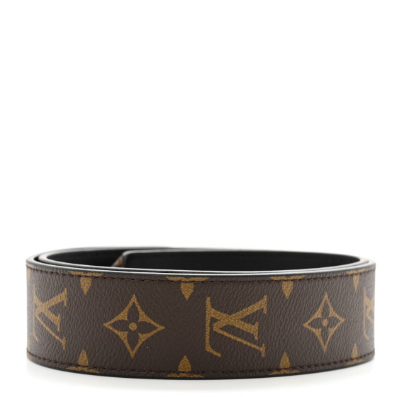 LOUIS VUITTON ブラック ベルト Louis Vuitton Cord Belt Black x Monogram Women's From Japan