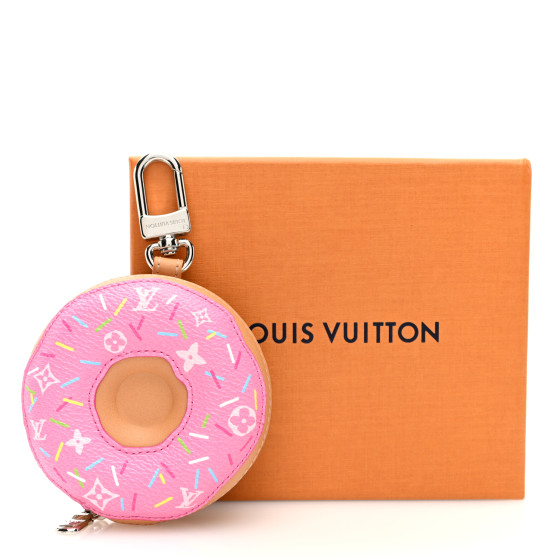 【小物も収納できる♪】LOUIS VUITTON★LV Donut バッグチャーム LOUIS VUITTON LV Donut Bag Charm Key Holder Pink 1662767