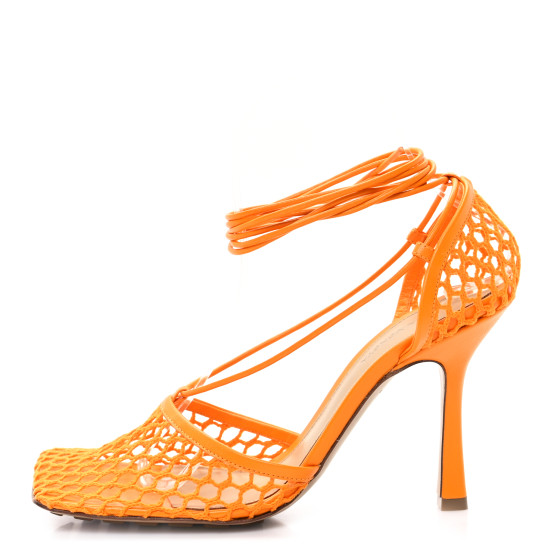 サンダル・ミュール Bottega Veneta crystal-embellished mesh and leather sandals BOTTEGA VENETA Mesh Nappa Crystal Embellished Sparkle