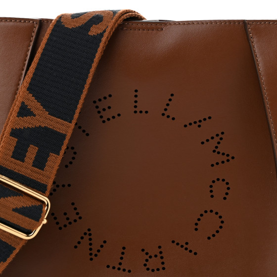 STELLA MCCARTNEY Eco Alter Nappa Perforated Logo Mini
