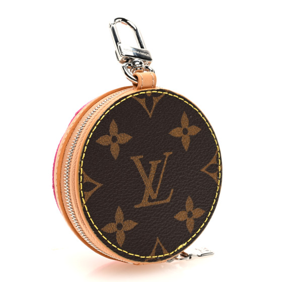 LOUIS VUITTON LV Donut Bag Charm Key Holder Pink 1662767