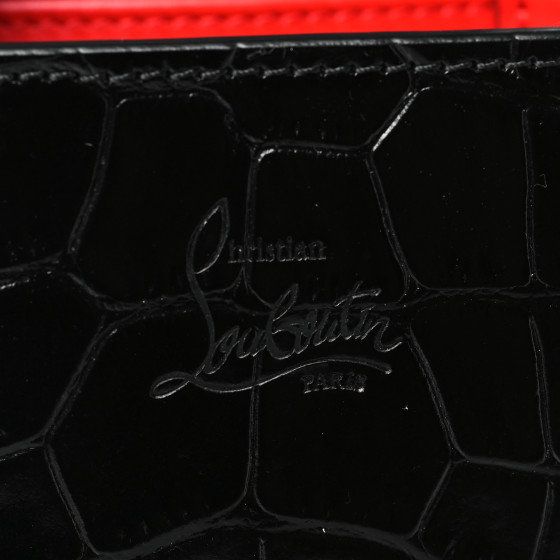 りょう　Christian Louboutin パロマ クロコダイル CHRISTIAN LOUBOUTIN Crocodile Embossed Calfskin Spikes