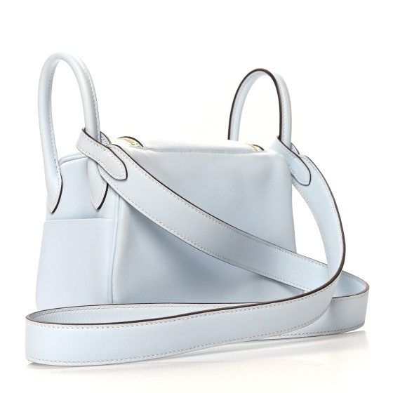 HERMES Swift Mini Lindy 20 Bleu Brume 1651298 | FASHIONPHILE
