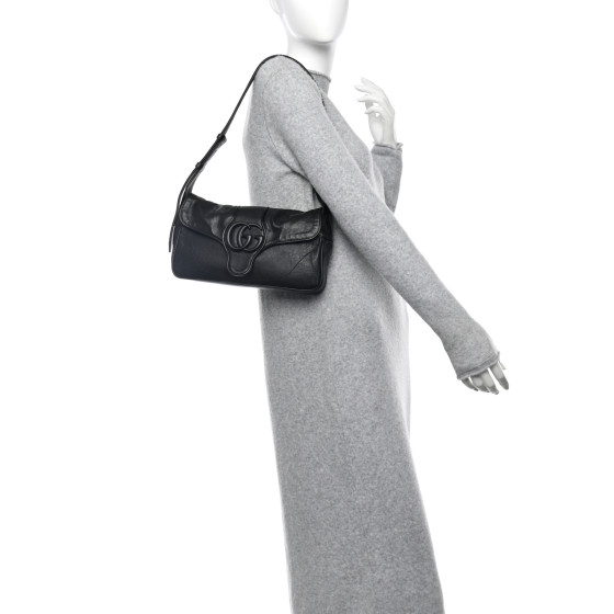 【GUCCI】GG Aphrodite Soft Goat Shoulder Bag (2 Colors) Gucci - Aphrodite leather shoulder bag panna - The Corner