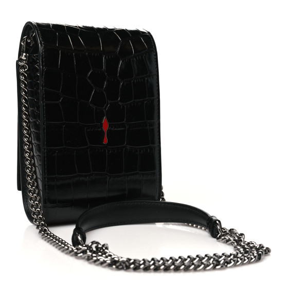 りょう　Christian Louboutin パロマ クロコダイル CHRISTIAN LOUBOUTIN Crocodile Embossed Calfskin Spikes