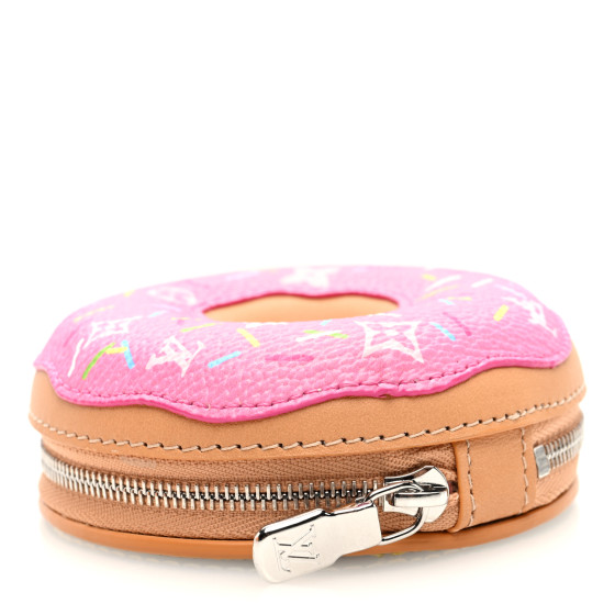 LOUIS VUITTON LV Donut Bag Charm Key Holder Pink 1662767