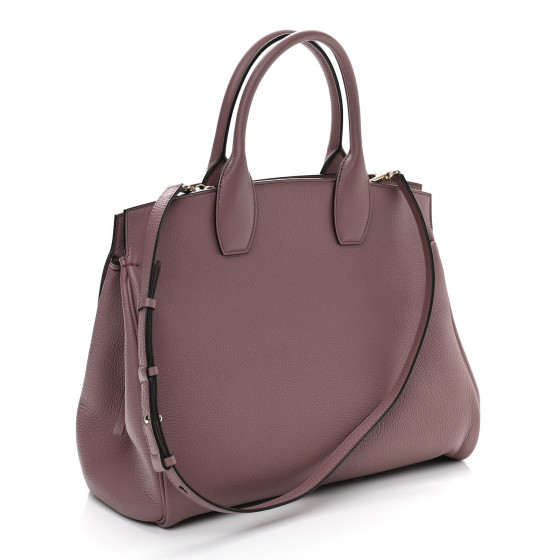 SALVATORE FERRAGAMO Calfskin Large Studio Bag Caraway Seed