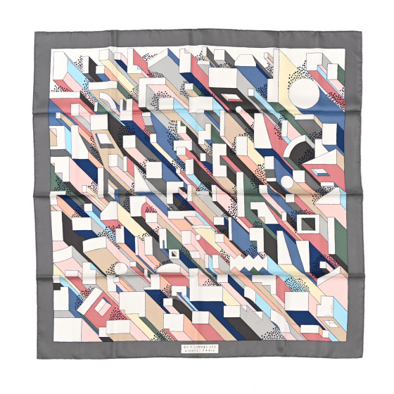 HERMES Silk On A Summer Day Scarf 90 1440788 | FASHIONPHILE