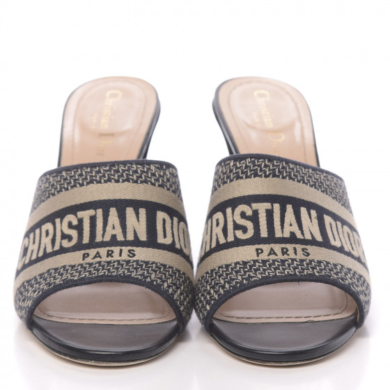 diorl ヒール Dior D-Lane Heeled Slide | REVERSIBLE
