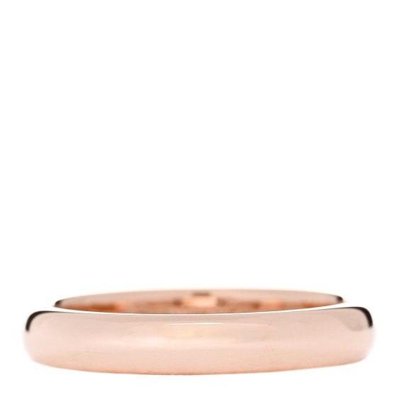 TIFFANY & CO. バンドリング 18K ローズゴールド 3MM TIFFANY & Co. 18K Rose Gold 3mm Wedding Band Ring 5 New | eBay
