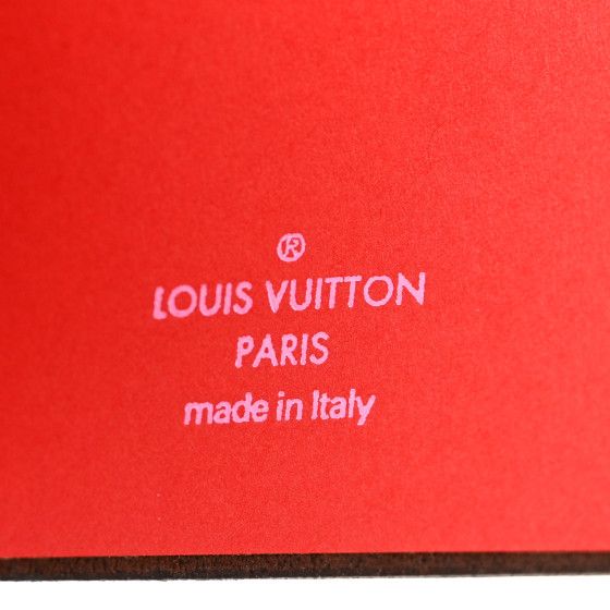 LOUIS VUITTON ノート レッド LOUIS VUITTON Monogram 2021 Christmas Animation London