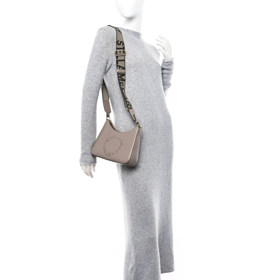 STELLA MCCARTNEY Eco Alter Nappa Perforated Logo Small