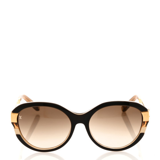 LOUIS VUITTON Petit Soupcon Cat Eye Sunglasses Z0487W Brown