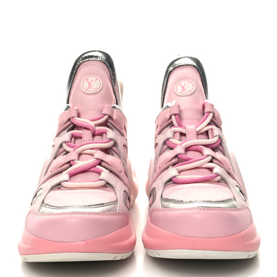 LOUIS VUITTON Calfskin Technical Nylon LV Archlight Sneaker