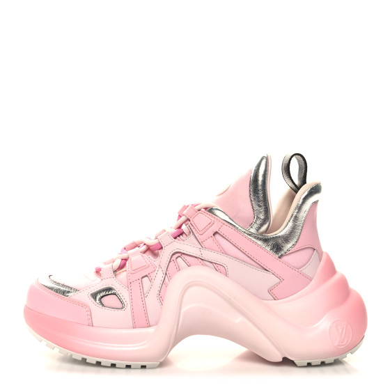 lv archlight sneaker pink