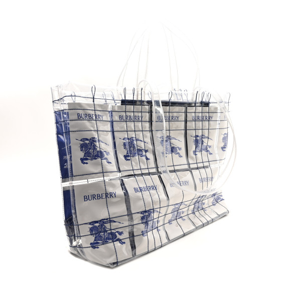 BURBERRY 'EKD' label shopping bag バーバリー バッグ バーバリー BURBERRY ML XL EKD SQUARE TOTE GBB 8080746 B7323