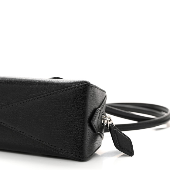ALAIA Goatskin Small Le Teckel Bag Black 1623458 | FASHIONPHILE