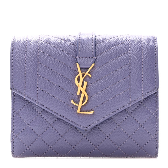SAINT LAURENT Grain De Poudre Mixed Matelasse Triquilt