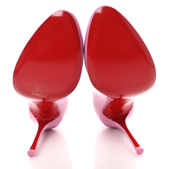 CHRISTIAN LOUBOUTIN Patent Fifi 100 Pumps 39 Pink 1723666