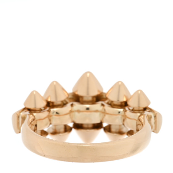 CARTIER 18K Pink Gold LG Clash De Cartier Ring 52 6 1556516