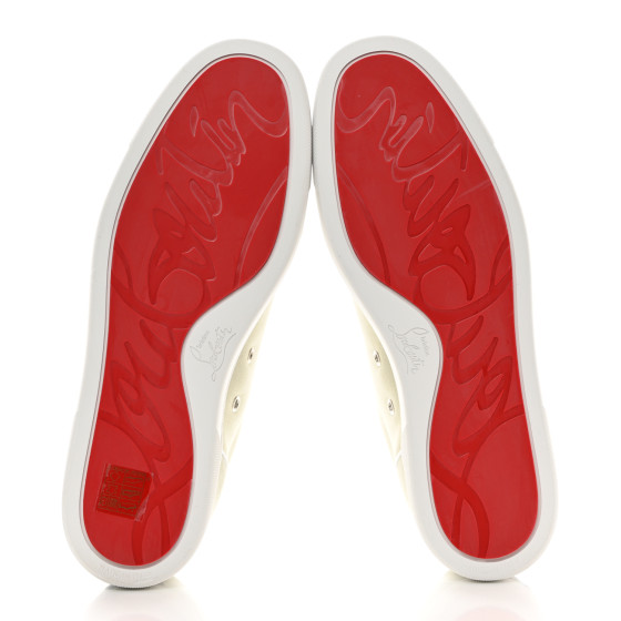 【Christian Louboutin】Varsijunior ギャバジン スニーカー CHRISTIAN LOUBOUTIN Canvas Varsijunior Flat Sneakers 42.5